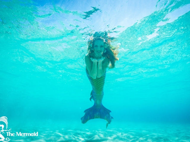 The Mermaid: Meerjungfrauen-Shooting im Meer auf Kreta