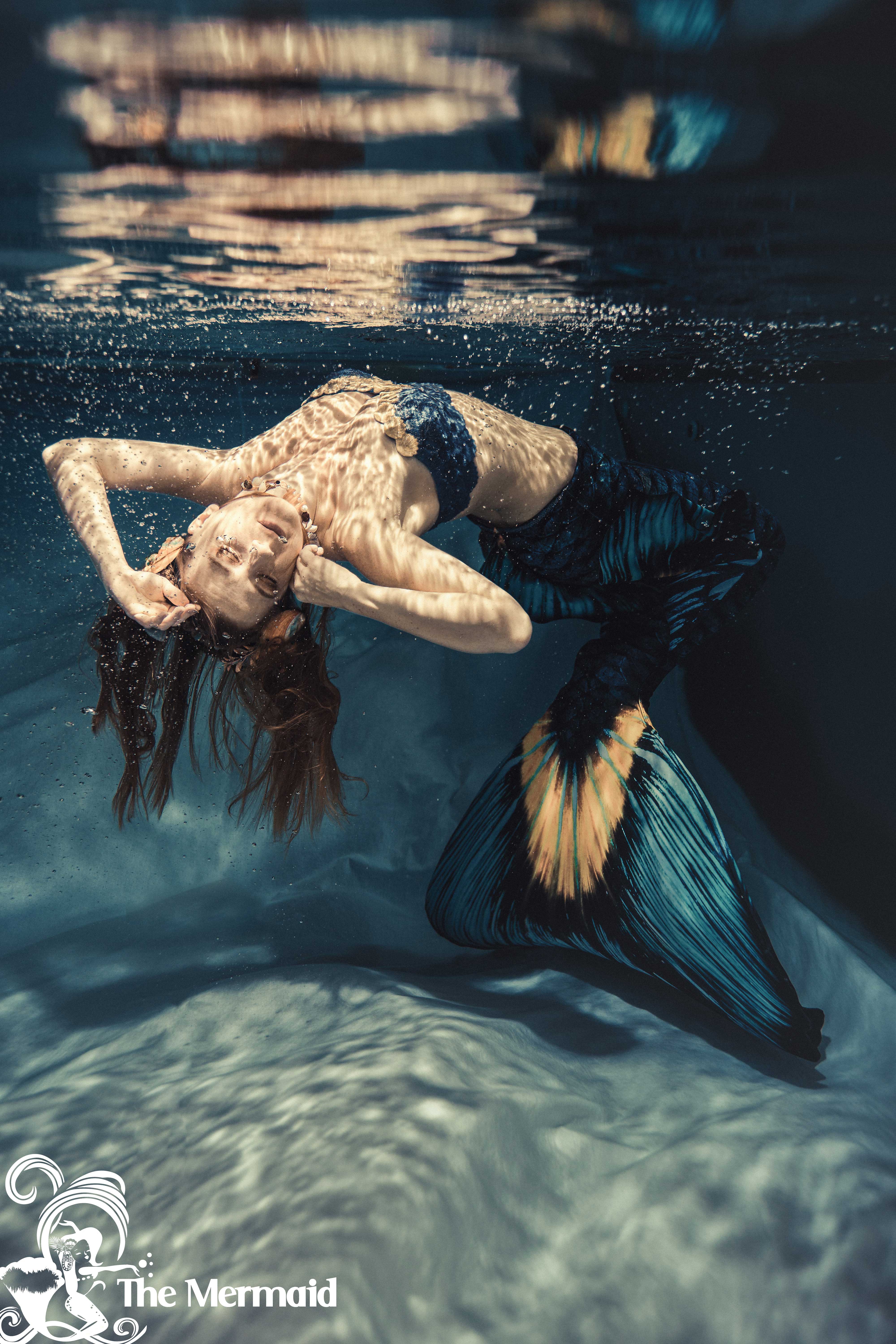 The Mermaid beim Meerjungfrauenschwimmen