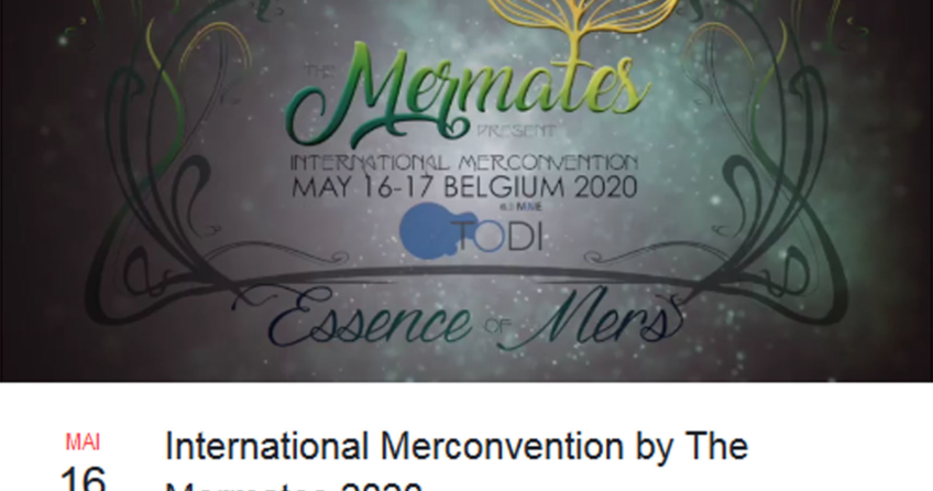 Die International Merconvention von "The Mermates" findet am 16. und 17. Mai 2020 statt. (Screenshot: Facebook).