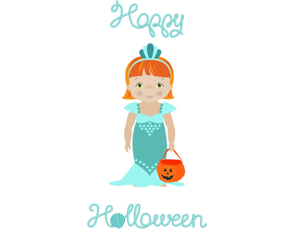 Für Halloween zeige ich Dir ein paar tolle Meerjungfrauen-Kostüme für Kinder.