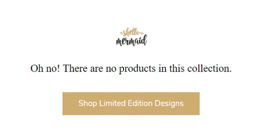 Shello Mermaid hat alle Produkte offline genommen.